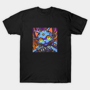 Cyborg Cat T-Shirt